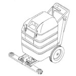 Manual Monsoon Floor Stripper Applicator